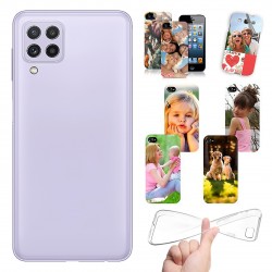 Cover personalizzate per Samsung Galaxy M32 4G M325 personalizzabile con foto e testo